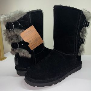 NWT Women’s Bearpaw NeverWet Furry Winter Boots